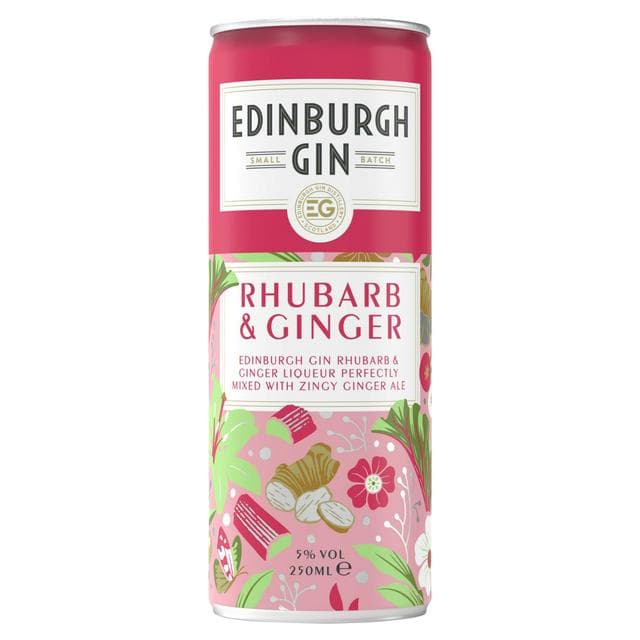 Edinburgh Gin Rhubarb & Ginger Gin Liqueur 250ml - gallery image 1