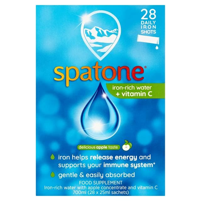 Spatone Liquid Iron Supplement with Vitamin C Sachets (28x25ml) 700ml - gallery image 1