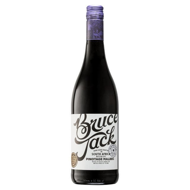 Bruce Jack Pinotage Malbec Red Wine 75cl - gallery image 1