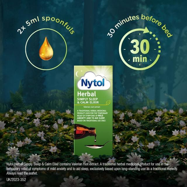 Nytol Simply Sleep & Calm Elixir 100ml - gallery image 6
