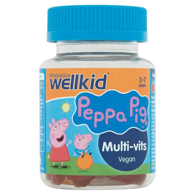 Vitabiotics WellKid Peppa Pig Multi-Vits Soft Jellies 3-7 Years x30 - gallery image 1