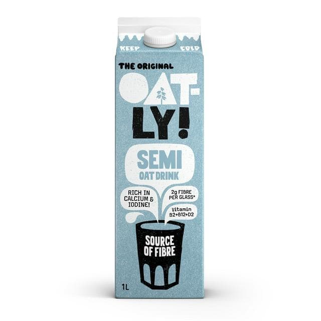 Oatly Oat Drink Semi Chilled 1L - gallery image 1