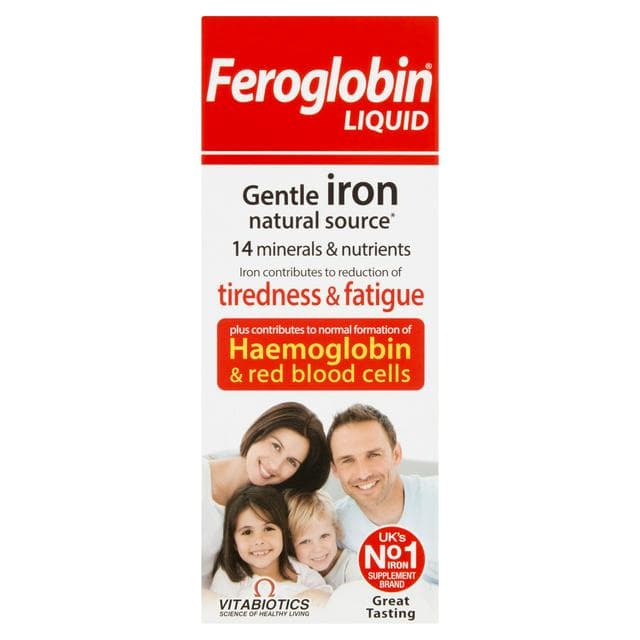 Vitabiotics Feroglobin Liquid Original 200ml - gallery image 1