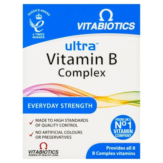 Vitabiotics Ultra Vit B Complex Premium Quality Tablets x60 - gallery image 1