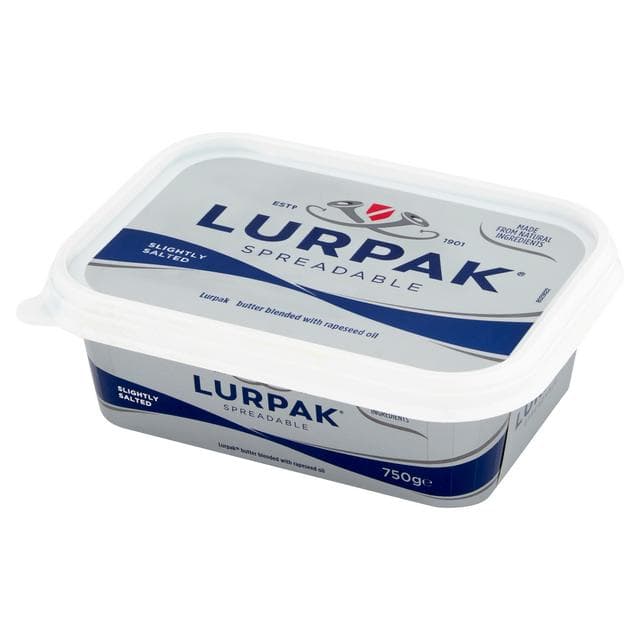 Lurpak Slightly Salted Spreadable Blend of Butter & Rapeseed Oil 750g - gallery image 3