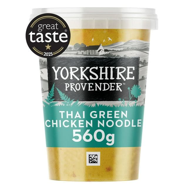 Yorkshire Provender Thai Green Chicken Noodle 560g - gallery image 1