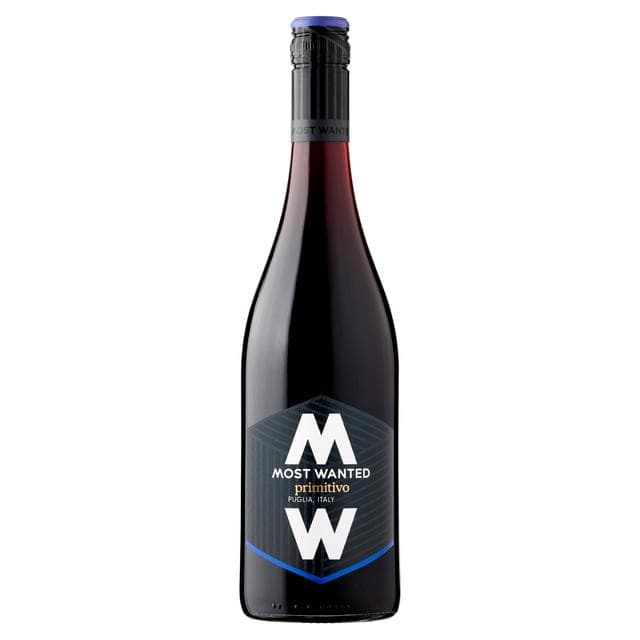 Most Wanted Primitivo Red Wine 75cl - gallery image 1