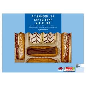Sainsbury's Cream Cake Selection x6 300g
