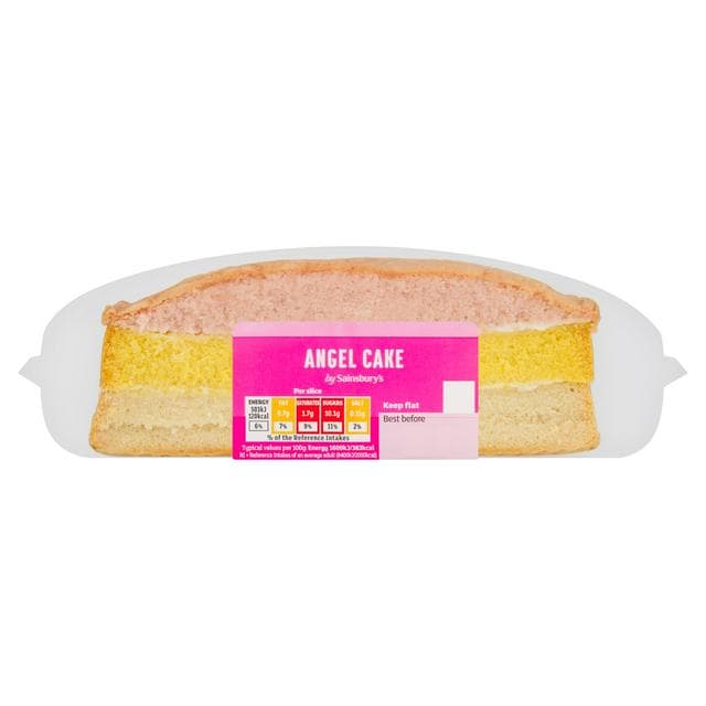 Sainsbury's Angel Cake 250g - gallery image 1