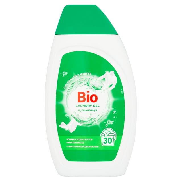 Sainsbury's Bio Laundry Gel 30 Washes 900ml - gallery image 1