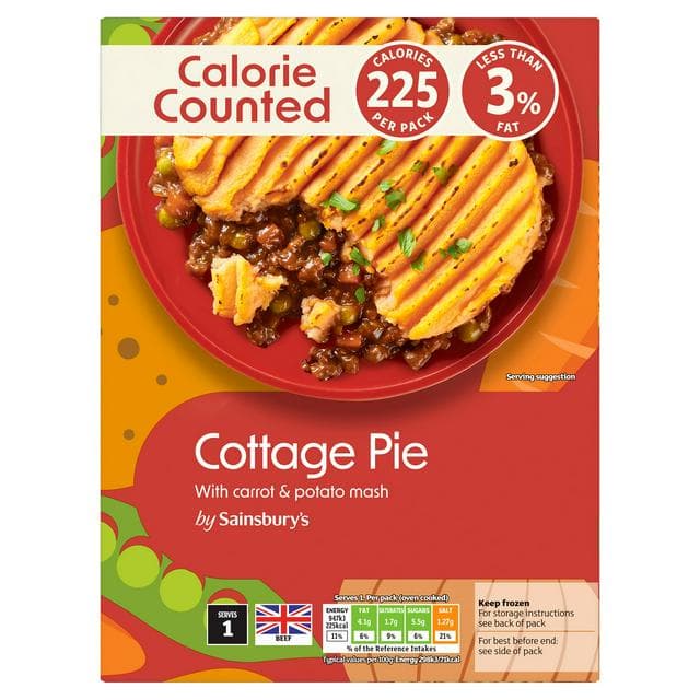 Sainsbury's Be Good to Yourself Cottage Pie Ready Meal For 1 350g - gallery image 1