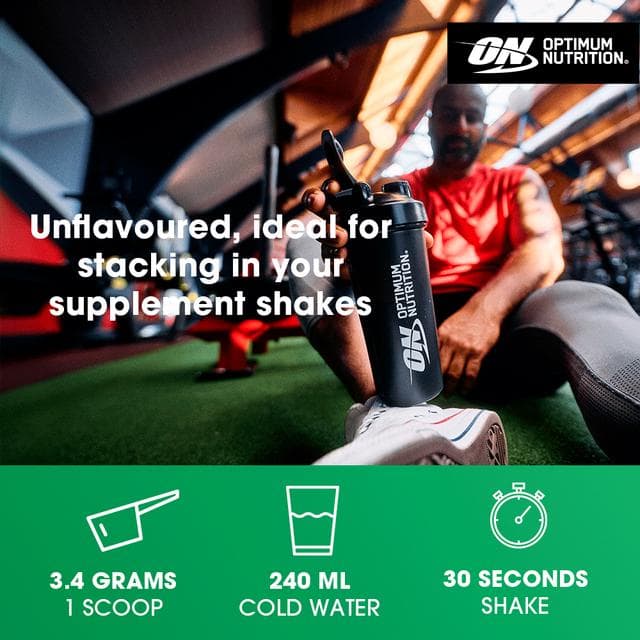 Optimum Nutrition Micronised Creatine Powder Unflavoured 93 servings 317g - gallery image 4