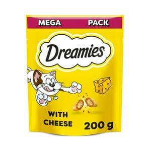 Dreamies Biscuits with Cheese Cat Treat Mega Pack 200g