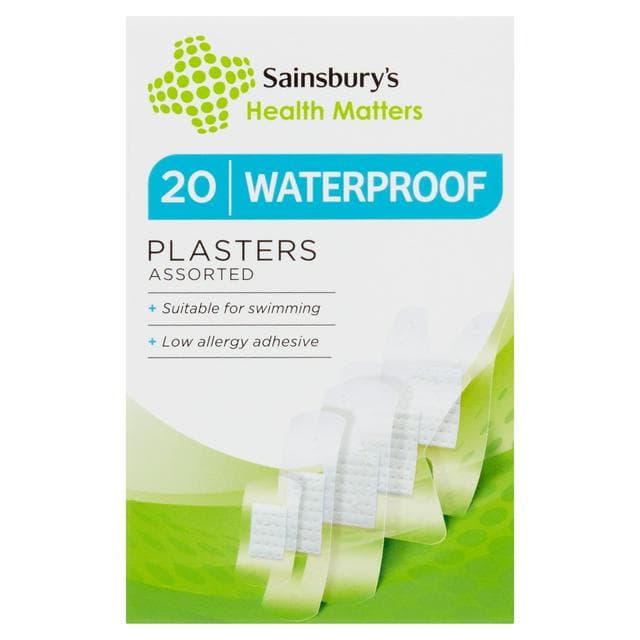 Sainsbury's Waterproof Plasters x20 - gallery image 1
