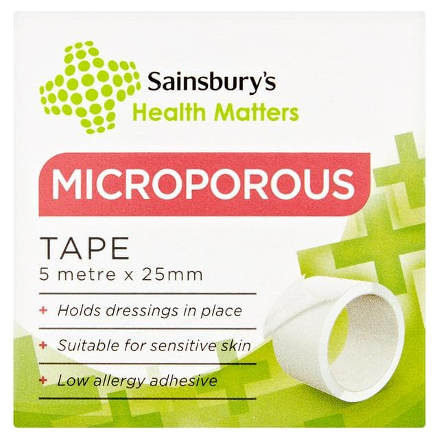 Sainsbury's Health Matters Microporous Tape - gallery image 1