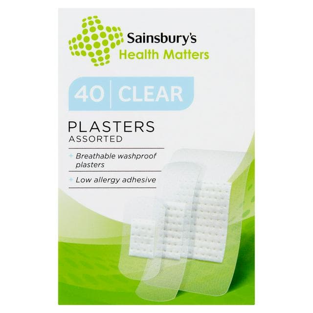 Sainsbury's Clear Plasters x40 - gallery image 1