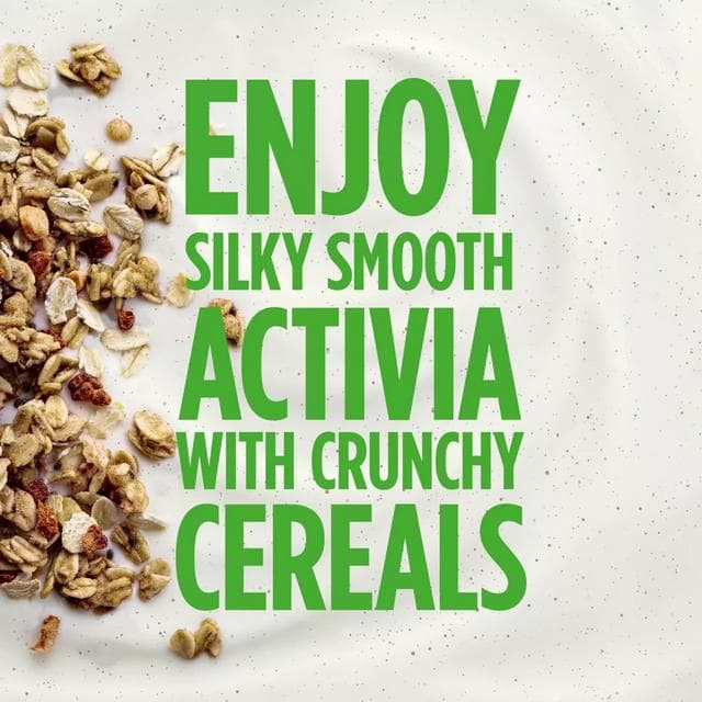 Activia 165g Vanilla & Granola Breakfast Pot with Spoon - gallery image 3