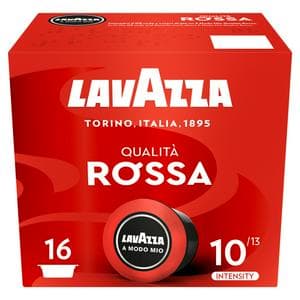 Lavazza A Modo Mio Qualita Rossa Coffee Capsules x16 120g