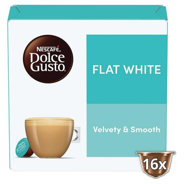 Nescafé Dolce Gusto 16 x Flat White Coffee Pods - gallery image 1