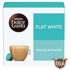 Nescafé Dolce Gusto 16 x Flat White Coffee Pods
