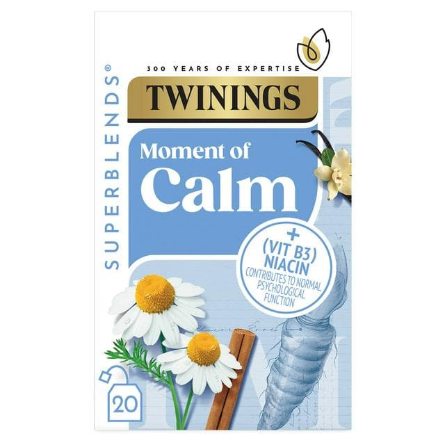 Twinings Superblends Calm with Spiced Camomile & Vanilla, 20 Tea Bags - gallery image 1