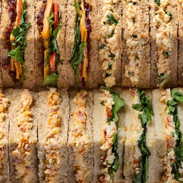Sainsbury's Vegetarian Sandwich Platter (20 Quarters) - gallery image 2