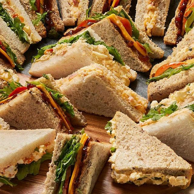 Sainsbury's Vegetarian Sandwich Platter (20 Quarters) - gallery image 3