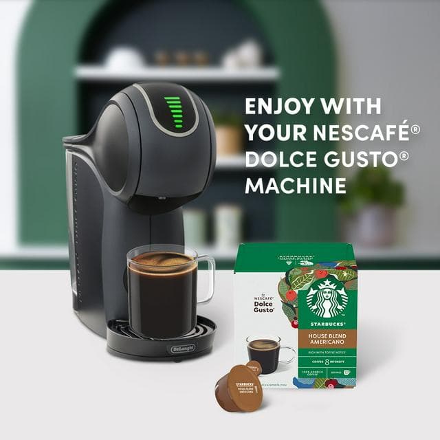 Starbucks by Nescafé Dolce Gusto 12 x Americano House Blend Coffee Pods - gallery image 2