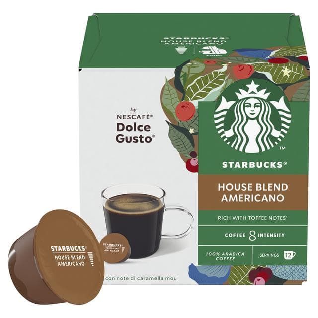 Starbucks by Nescafé Dolce Gusto 12 x Americano House Blend Coffee Pods - gallery image 5