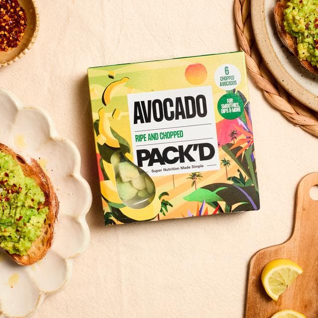 PACK'D Ripe & Chopped Avocado 300g (Serves 6) - gallery image 5