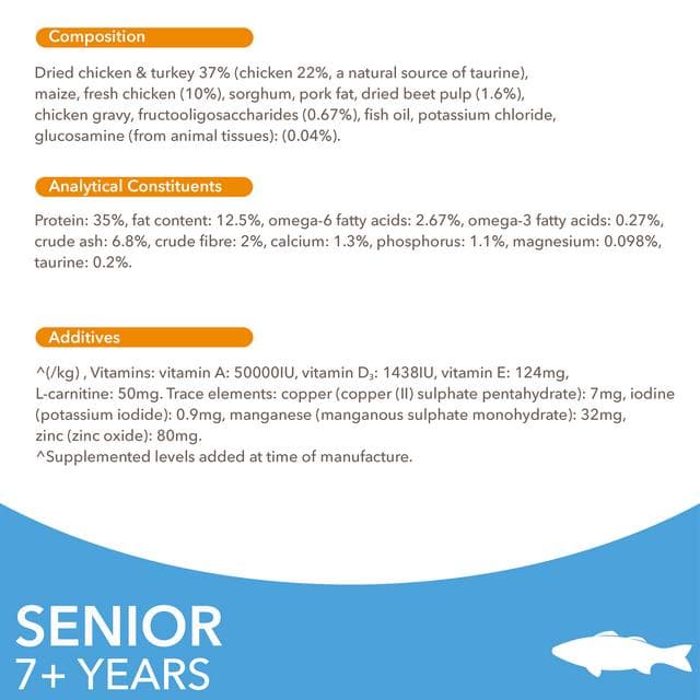 IAMS Vitality Dry Cat Food for Senior Cats with Ocean Fish 800g - gallery image 5