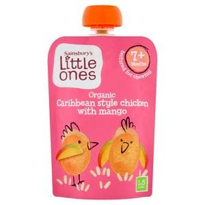 Sainsbury's Little Ones Organic Caribbean Style Chicken 7+ Months 130g
