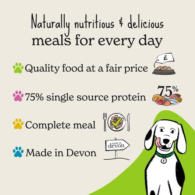 Forthglade Chicken with Butternut Squash & Vegetables Complete Meal Adult Dog Food 1 Year+ 395g - gallery image 3