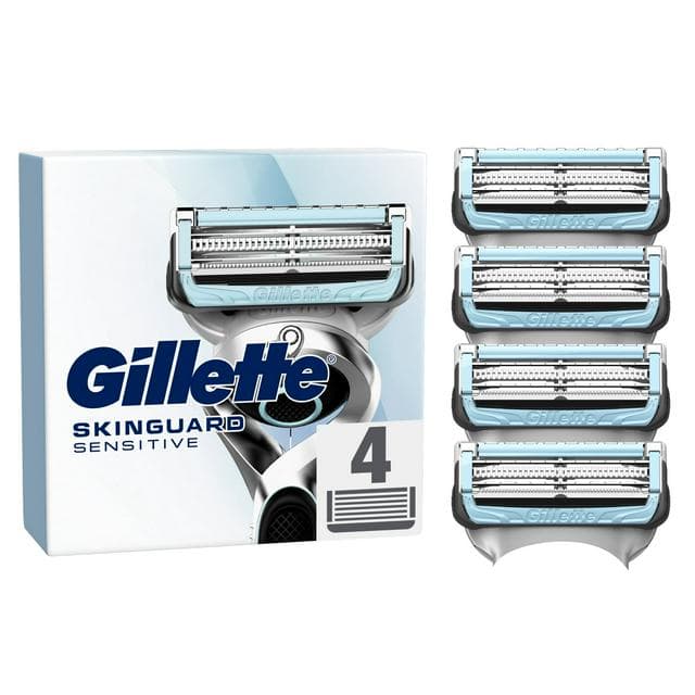 Gillette SkinGuard Sensitive Razor Blades For Men x4 - gallery image 1