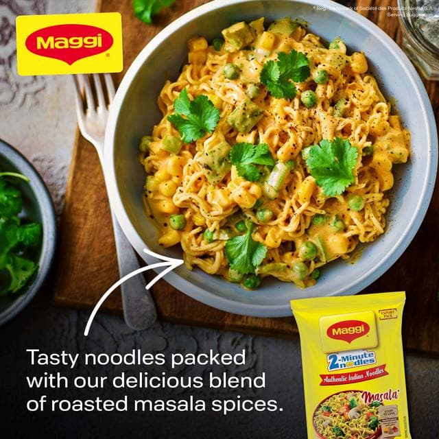 Maggi 2 Minute Masala Spicy Noodles 70g - gallery image 3