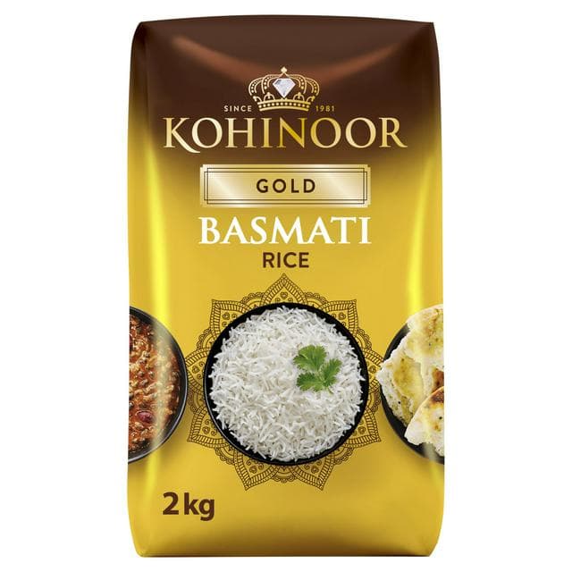 Kohinoor Gold Basmati Rice 2kg - gallery image 1