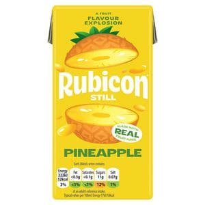 Rubicon Pineapple Fruit Juice Drink 288ml