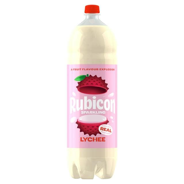 Rubicon Sparkling Lychee Juice Drink 2L - gallery image 1