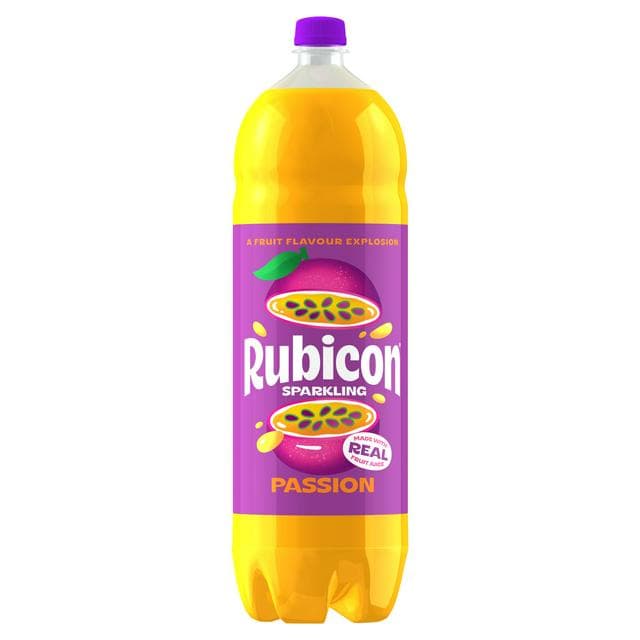 Rubicon 2L Sparkling Passion Soft Drink Bottle - gallery image 1