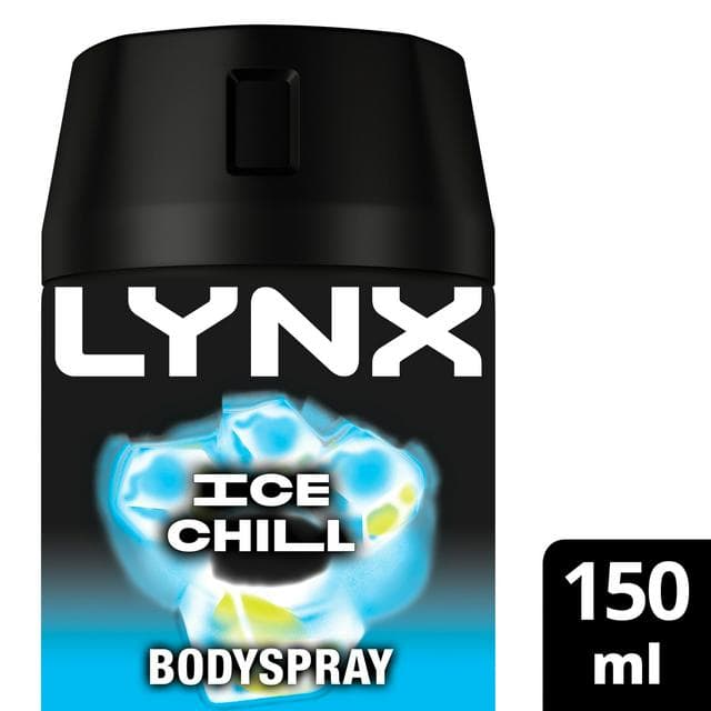 Lynx 150ml Ice Chill 48h Deodorant Aerosol Body Spray for Men - gallery image 1