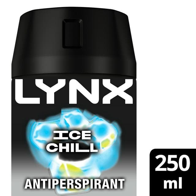 Lynx 250ml Ice Chill 72h Antiperspirant Aerosol Deodorant for Men - gallery image 1