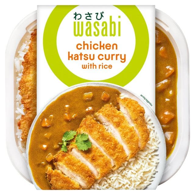 Wasabi Chicken Katsu Curry with Rice 450g - gallery image 1
