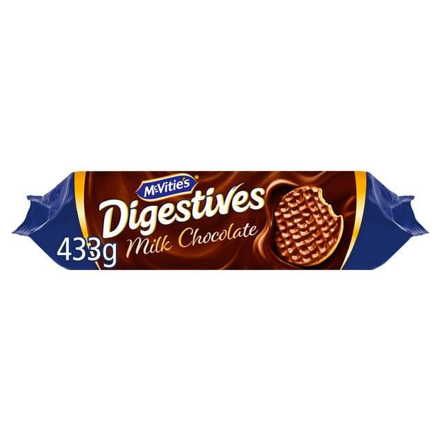 McVitie's Digestives Milk Chocolate Biscuits 433g - gallery image 1