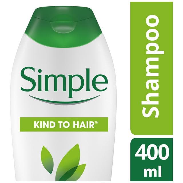 Simple Kind to Hair Gentle Cleansing Shampoo with Vitamin B5 Chamomile Oil & Glycerin Bottle 400ml - gallery image 6