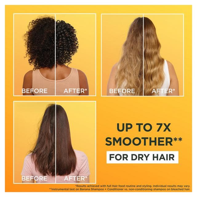 Garnier Ultimate Blends Hair Food Banana 3-in-1 Dry Vegan Hair Mask 390ml - gallery image 3