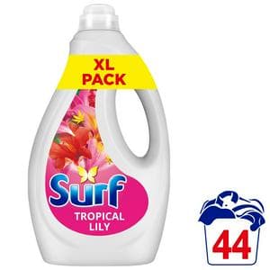 Surf Tropical Lily 44 washes Concentrated Washing Liquid Laundry Washing Detergent 1.2L
