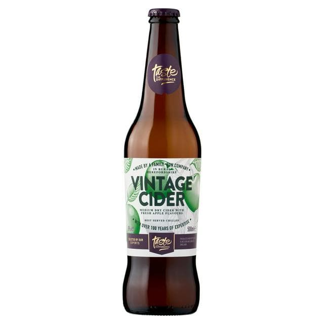 Sainsbury's Vintage Cider, Taste the Difference 500ml - gallery image 1
