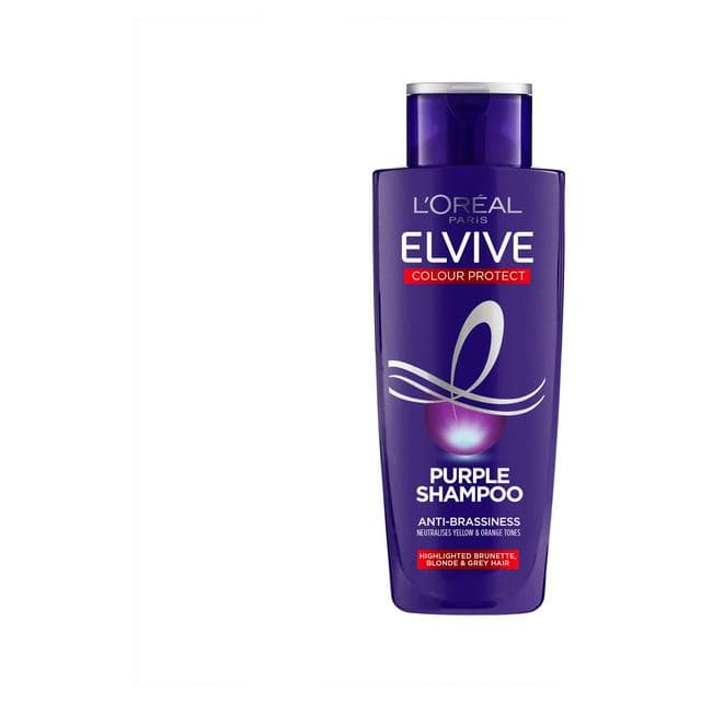 L'Oreal Elvive Colour Protect Anti-Brassiness Purple Shampoo 200ml - gallery image 1