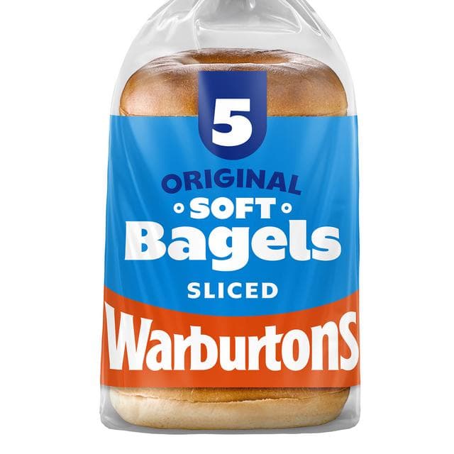 Warburtons Sliced Original Bagels x5 - gallery image 2