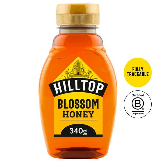 Hilltop Honey Blossom Honey 340g - gallery image 1
